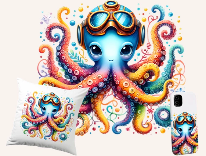 Cute Octopus